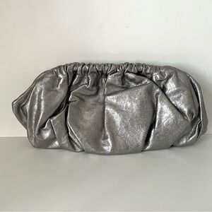 Foley + Corinna Slouchy Metallic Leather Clutch
